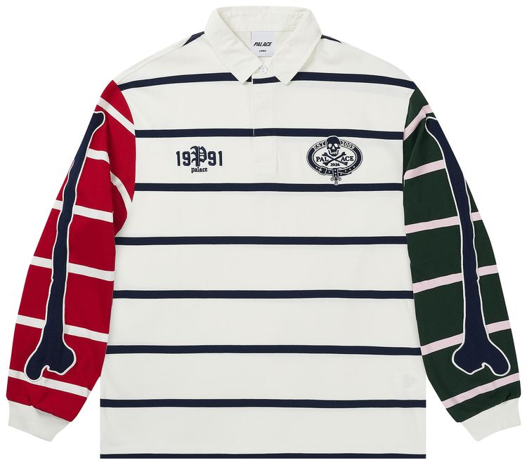 Palace Skull Crest Rugby Multicolor