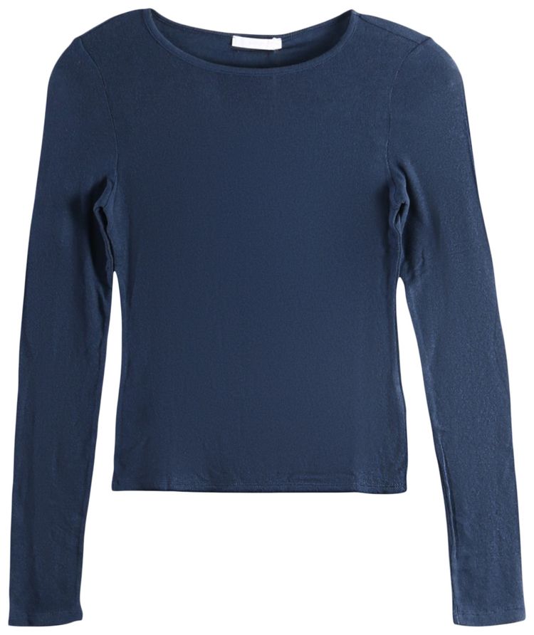 Amomento Round T Shirt Navy