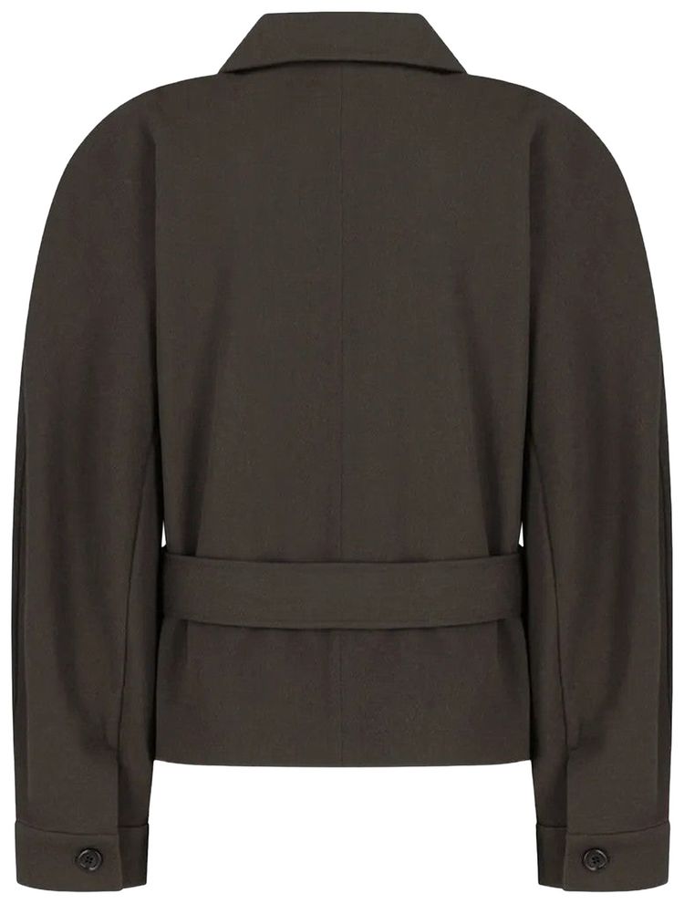 Amomento Belted Jacket Brown Tan