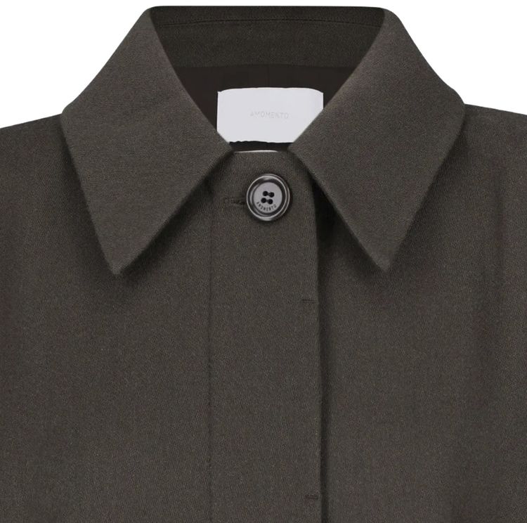 Amomento Belted Jacket Brown Tan