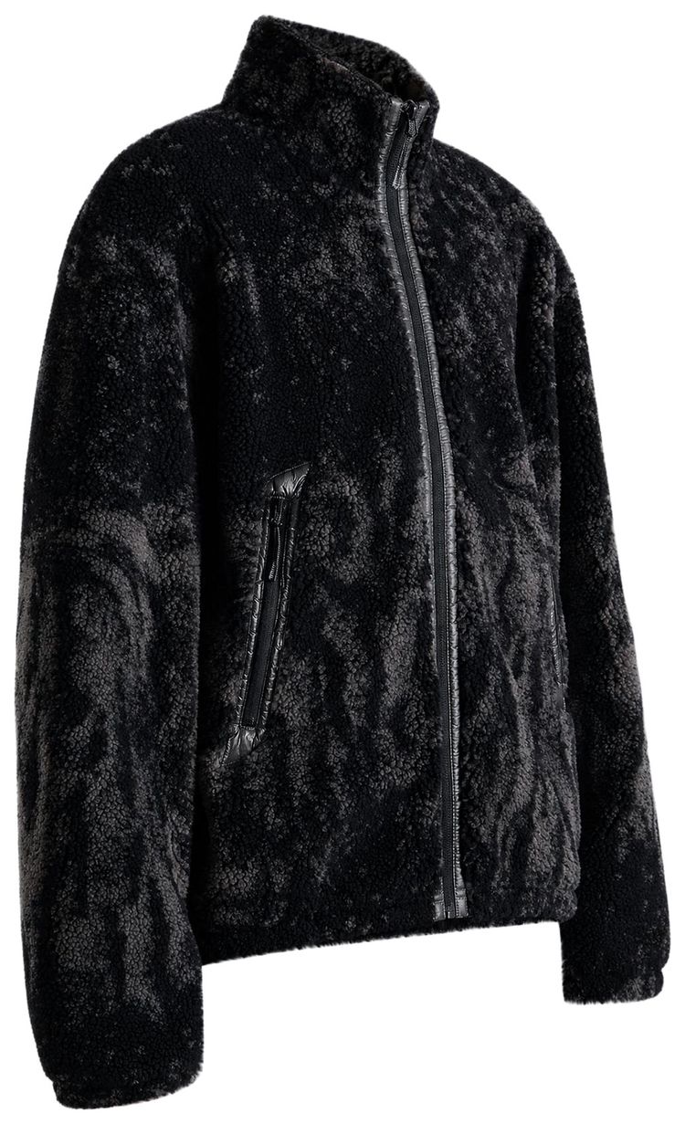 ROA Ewe Furry Jacket Fuzzy Dark Brown