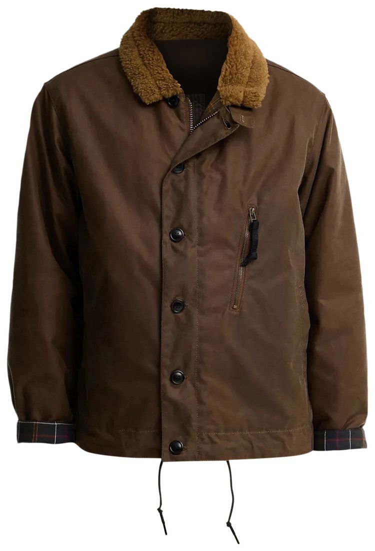 Barbour Macklow Wax Jacket Bark