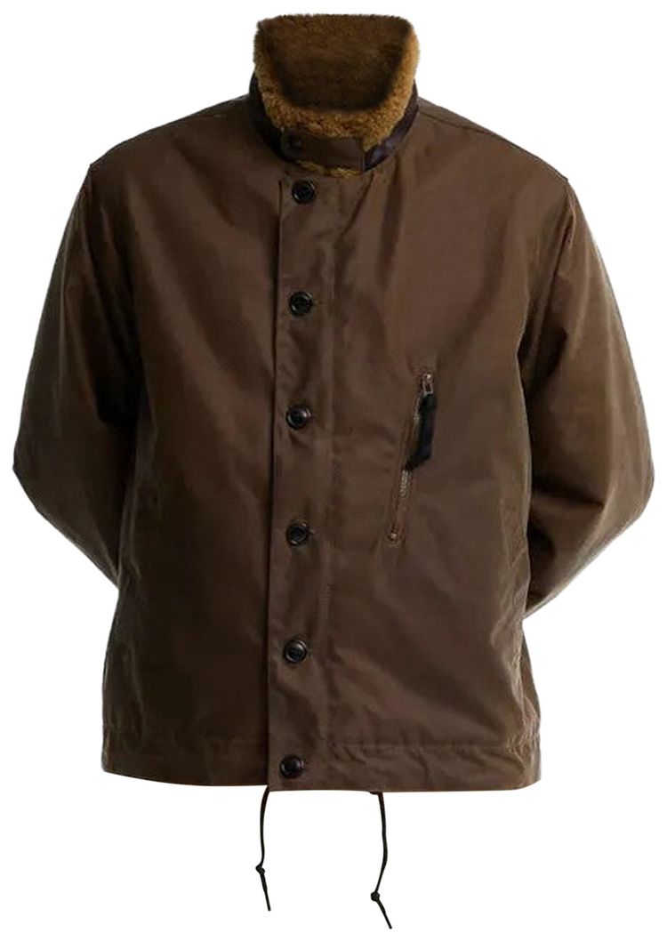 Barbour Macklow Wax Jacket Bark