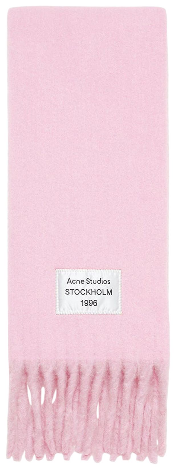 Acne Studios Two Tone Alpaca Scarf PinkLilac