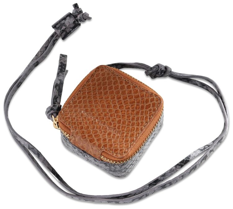 Dries Van Noten Braided Bag Rust