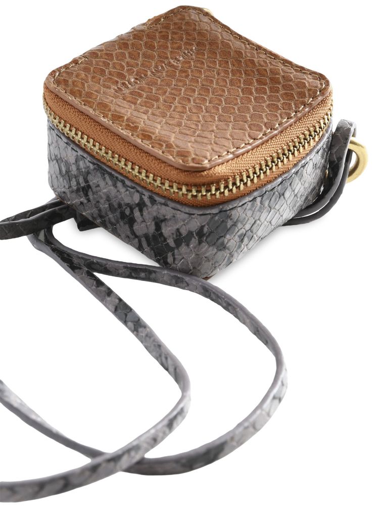 Dries Van Noten Braided Bag Rust