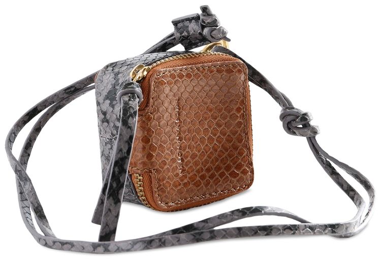 Dries Van Noten Braided Bag Rust