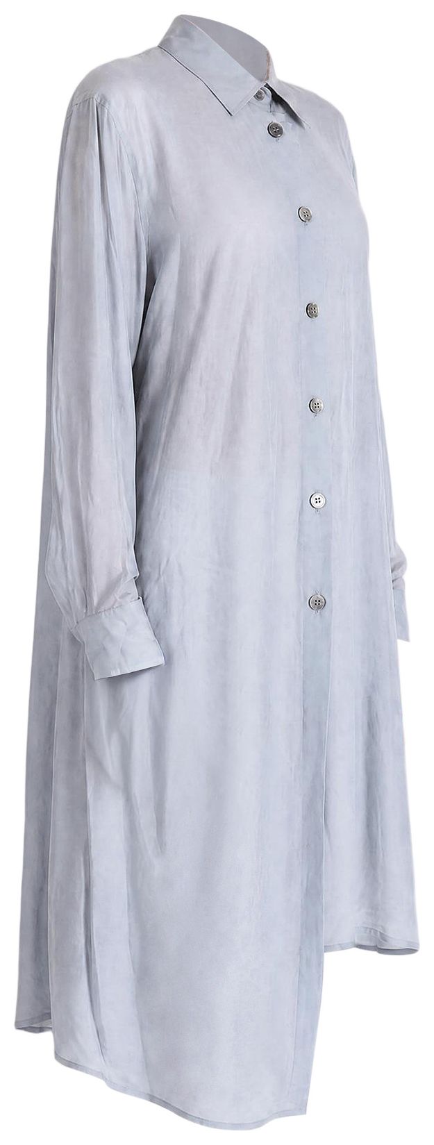 Yohji Yamamoto TuckDrape Blouse Shirts Blue
