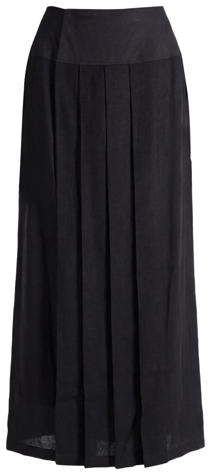 Yohji Yamamoto Under Skirt For Kimono Black