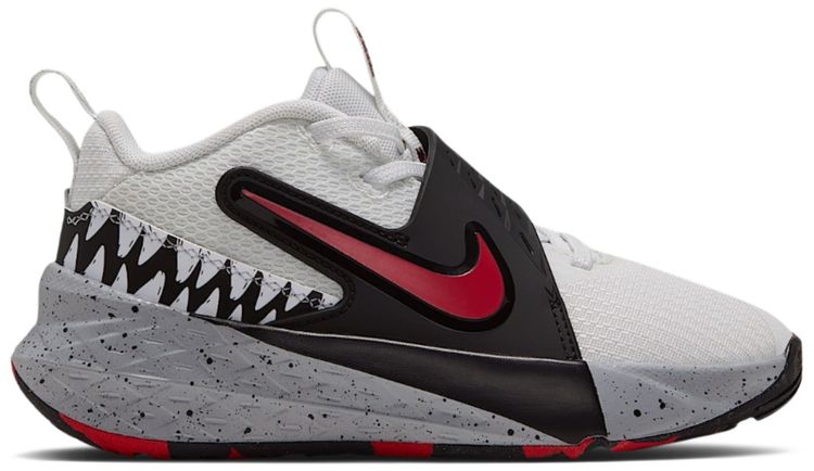 Nike Team Hustle D 12 SE PS Summit White Wolf Grey