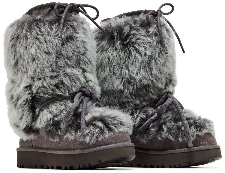 UGG Wmns Classic Tall Chalet Boot Charcoal