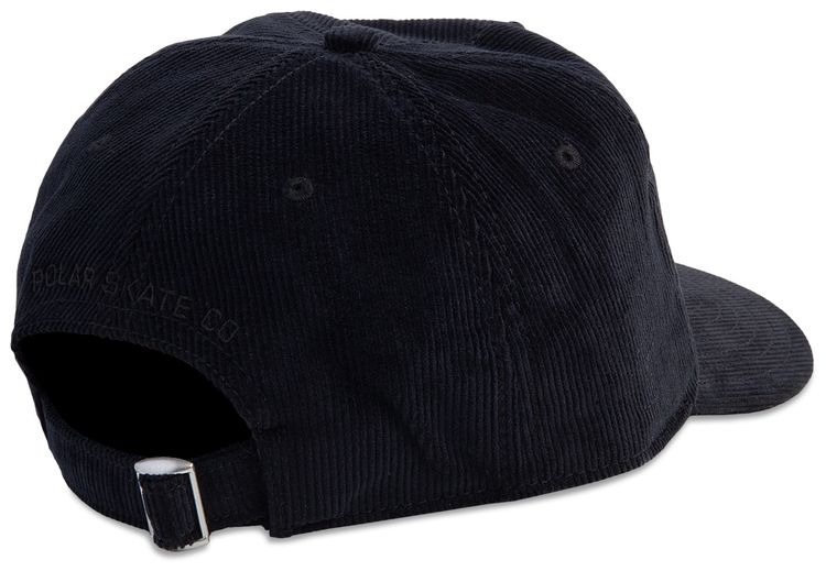 Polar Skate Co James Cap Cut Logo Black
