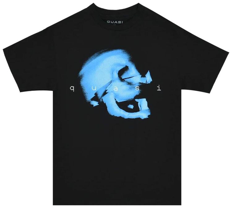 Quasi Scanner Graphic T Shirt Black