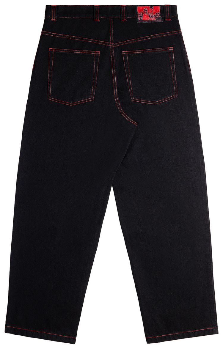 Polar Skate Co Big Boy Pants Apocalypse Nun BlackRed