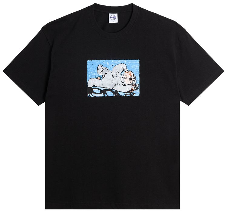 Polar Skate Co Lazy Bunny Tee Black