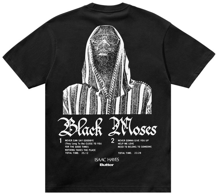 Butter Goods Moses Tee Black