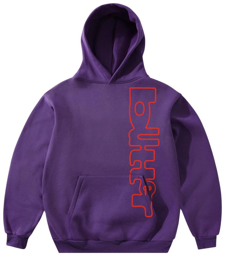 Butter Goods Warped Pullover Hood Purple