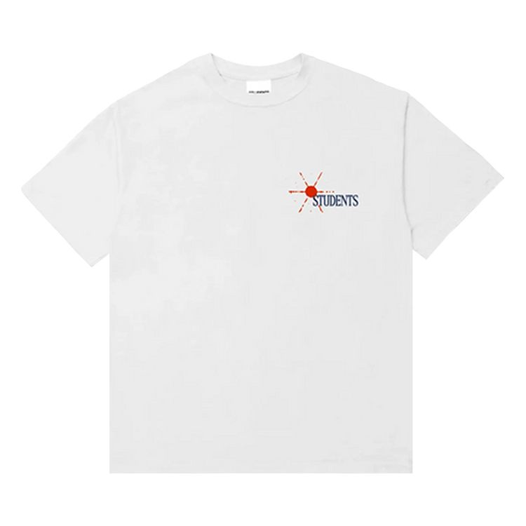 Students Bright Future Short Sleeve T Shirt White