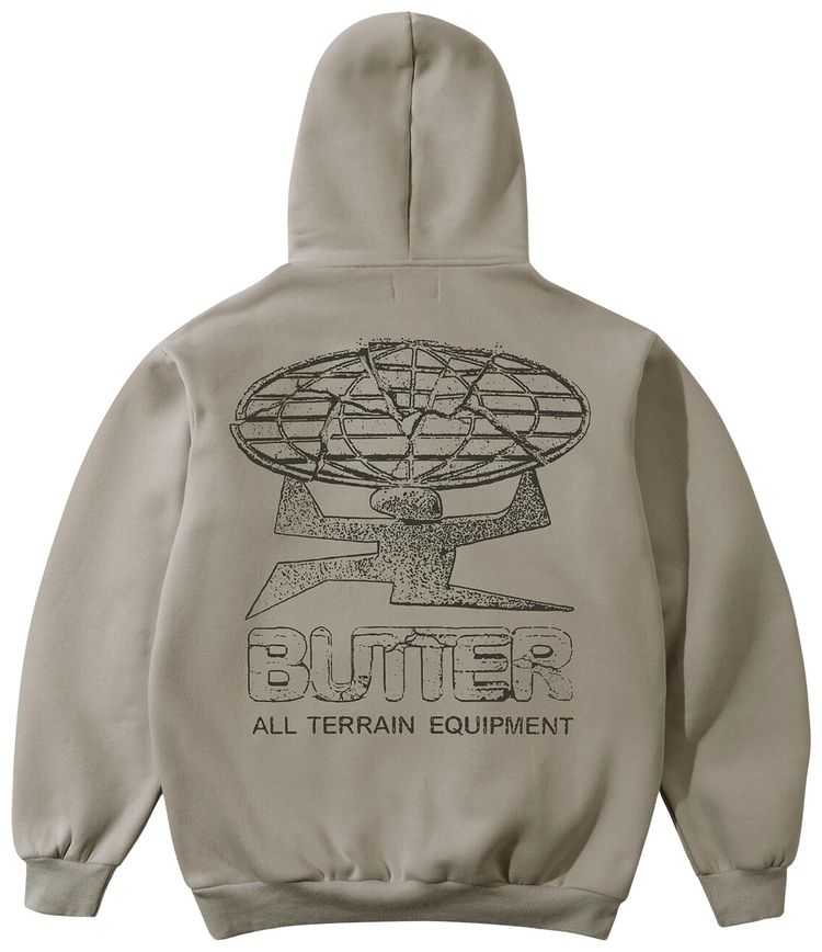 Butter Goods Terrain Pullover Hood Stone