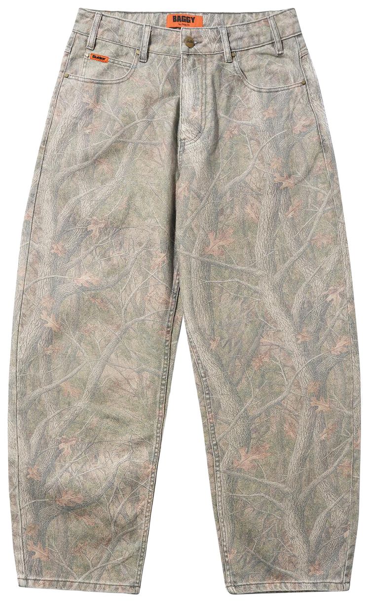 Butter Goods Baggy Denim Jeans Forest Camo