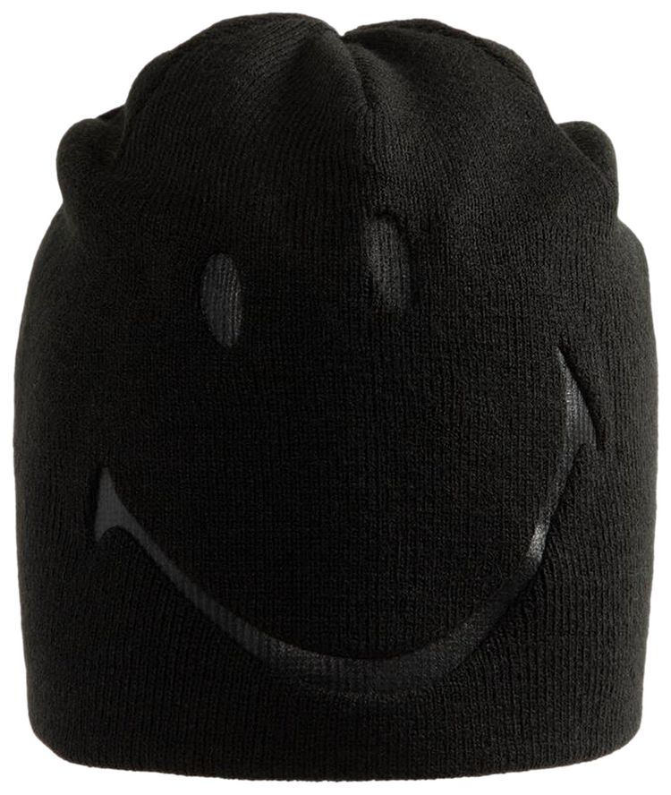 Chinatown Market Smiley Core Knit Beanie Black
