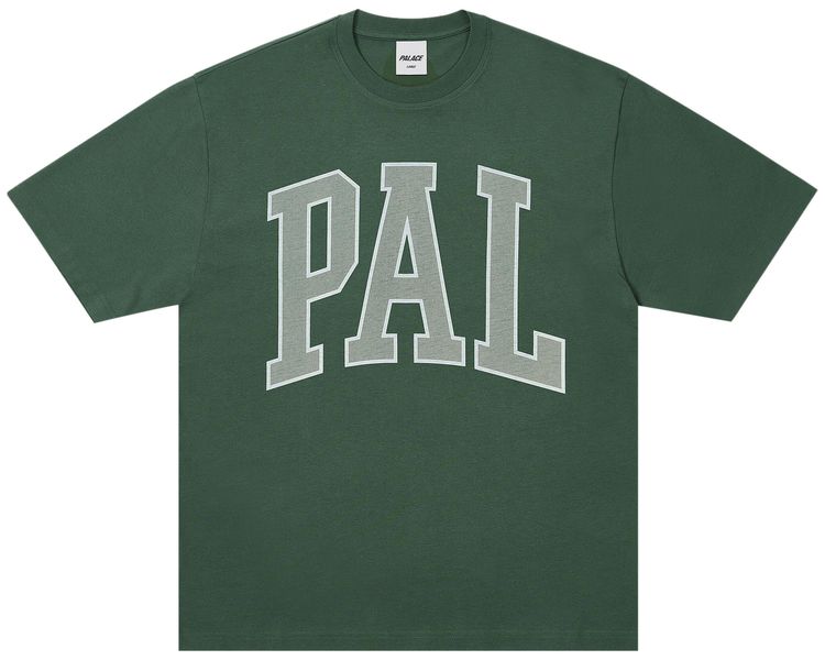 Palace Pal Caps T Shirt Racey Green
