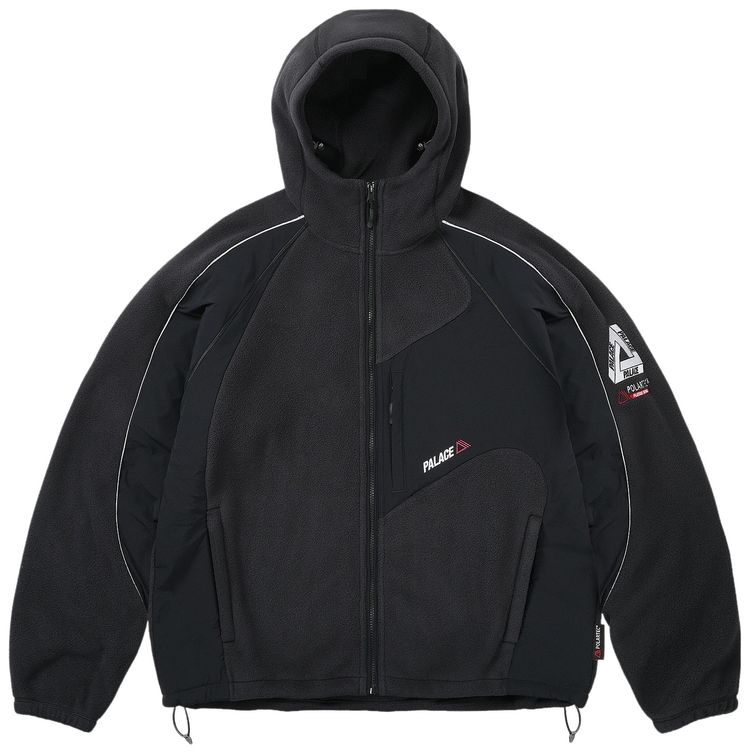 Palace Polartec 200 Hooded Jacket Black