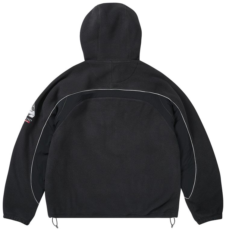Palace Polartec 200 Hooded Jacket Black