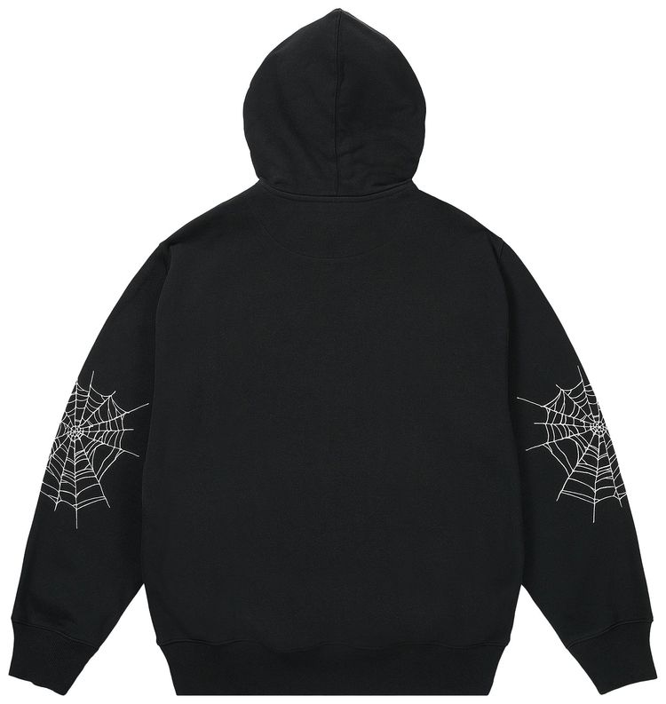 Palace Skull Crest Hood Black