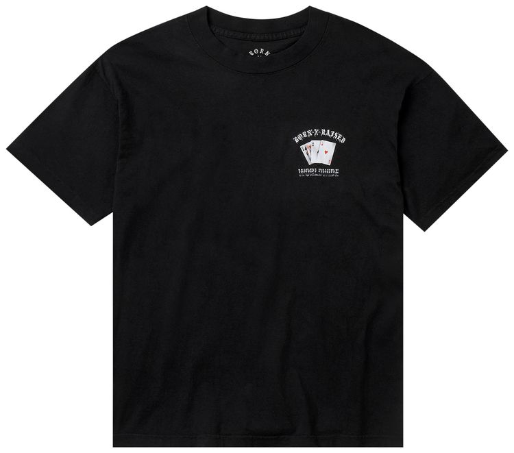 Born x Raised Two Pair Tee Black