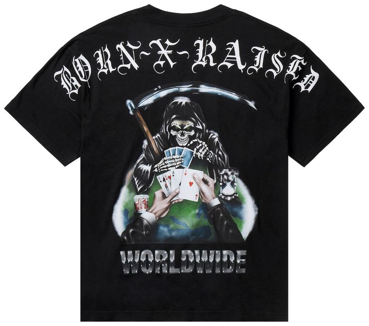 Born x Raised Two Pair Tee Black