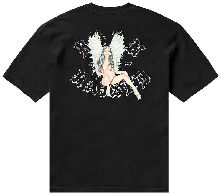 Born x Raised Fantasy Rocker Tee Black