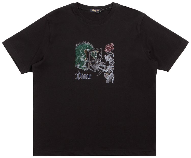Dime Catfish T Shirt Black