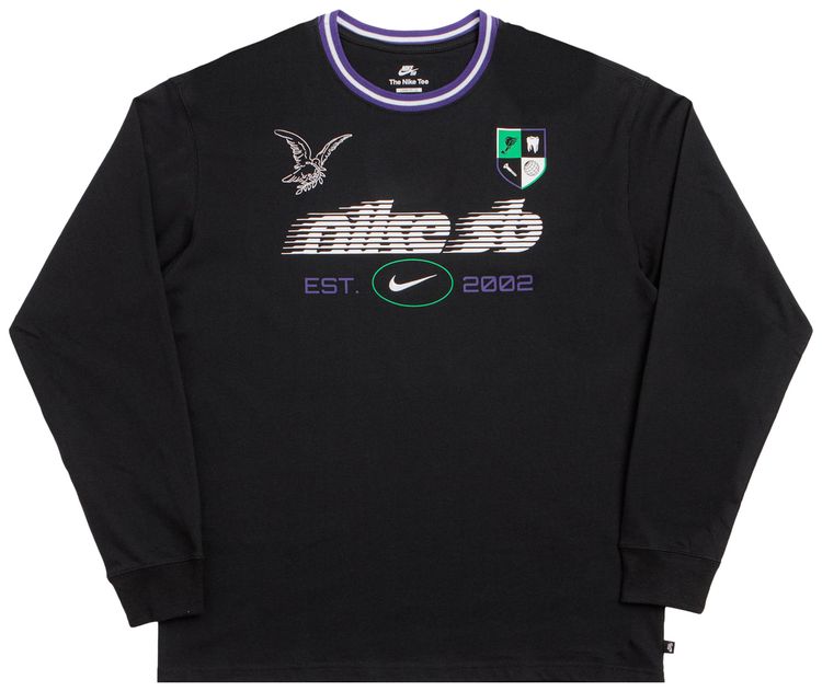 Nike Long Sleeve T Shirt Black
