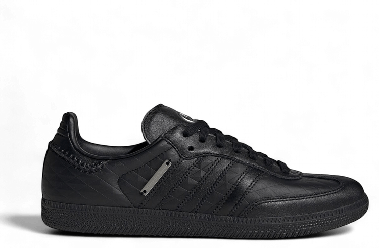 Mercedes Benz x adidas Samba OG Core Black Silver Metallic