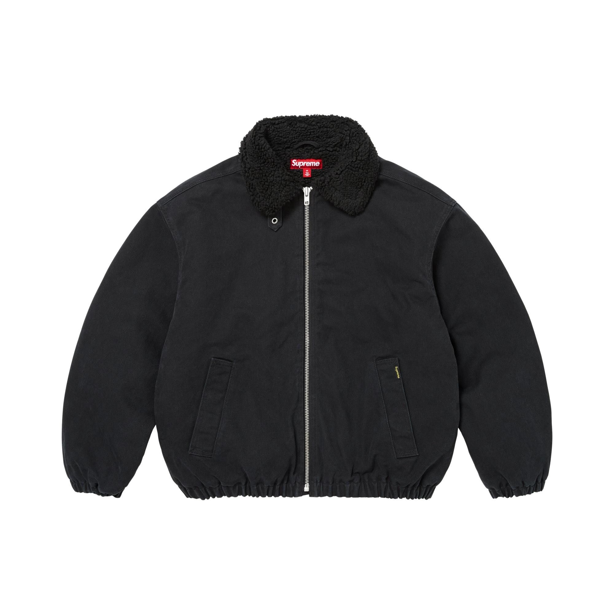 Buy Supreme Faux Shearling Lined Bomber Jacket 'Black' - FW26J65