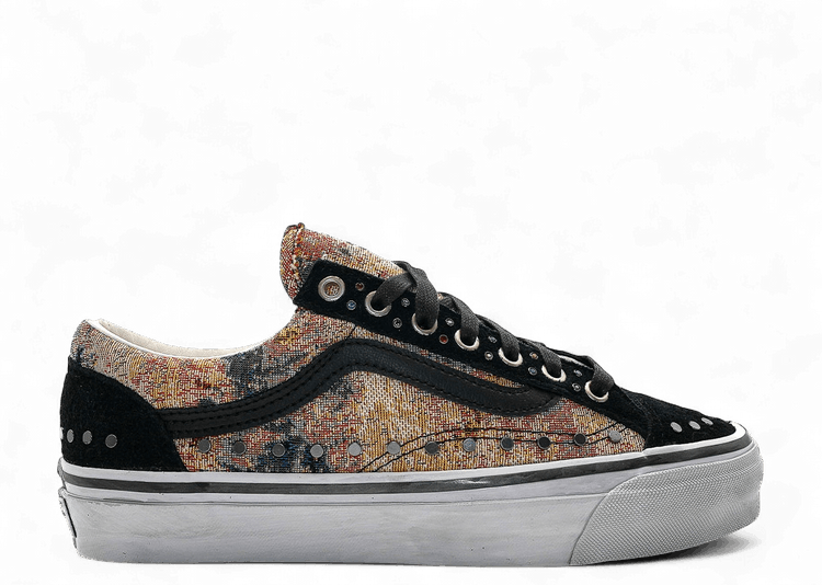 Vans LX Old Skool 36 Floral Rivets Black Multi Color