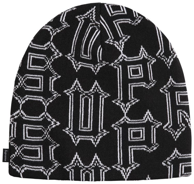 Supreme Spike Beanie Black