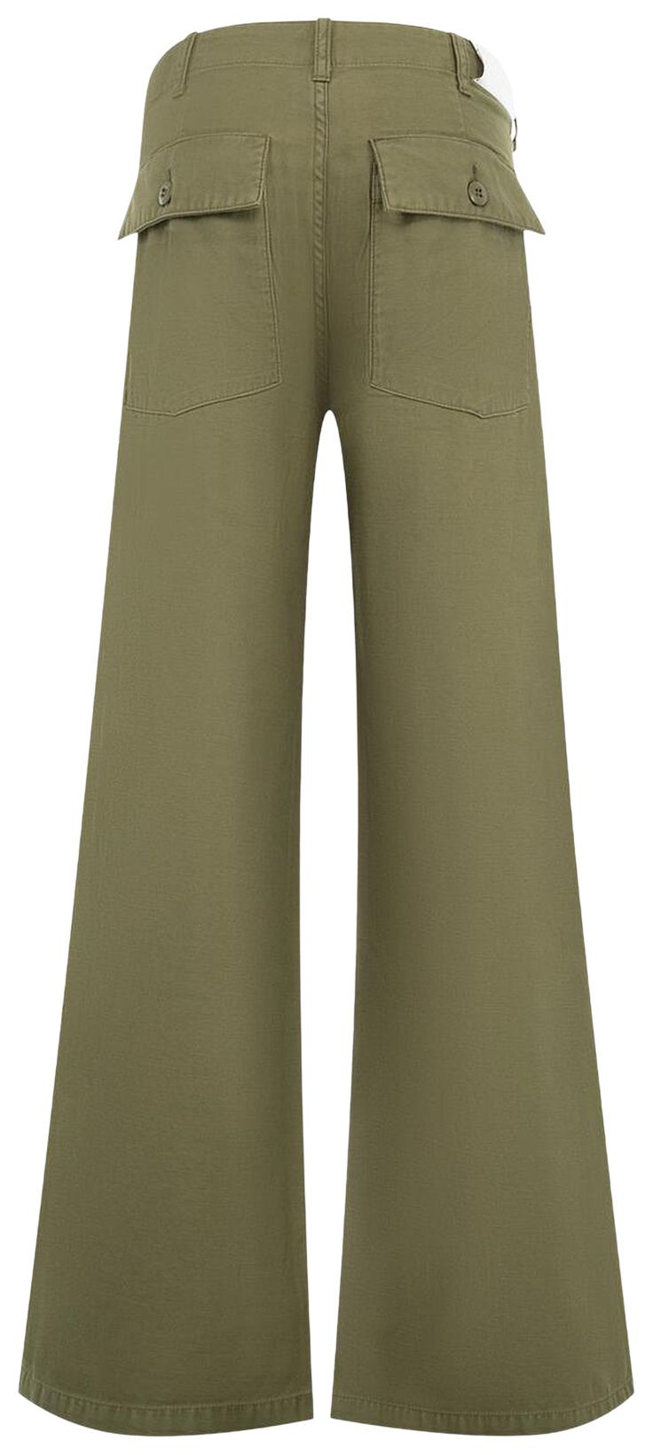 R13 Darcy Flare Utility Pants Olive Green