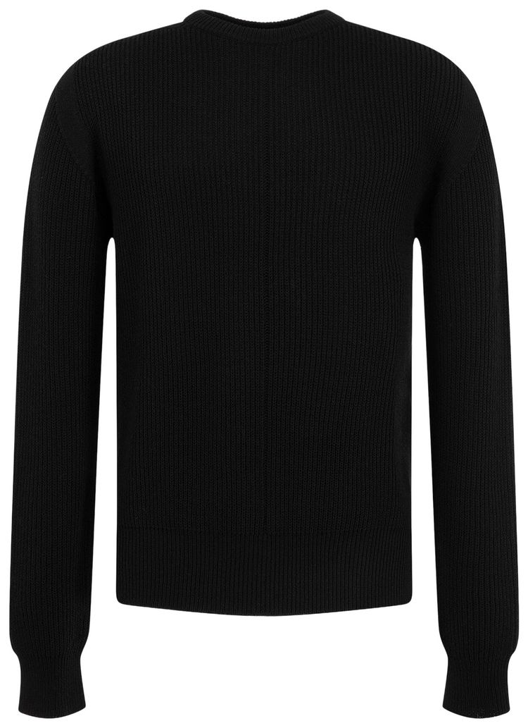 Rick Owens Fisherman Round Neck Black