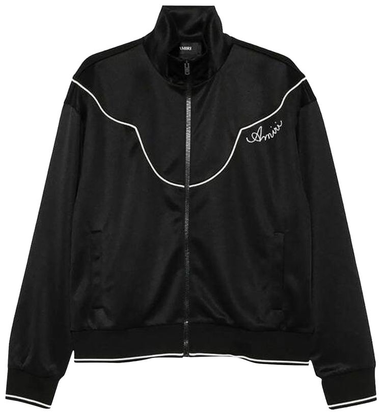 Amiri Western Track Jacket Black