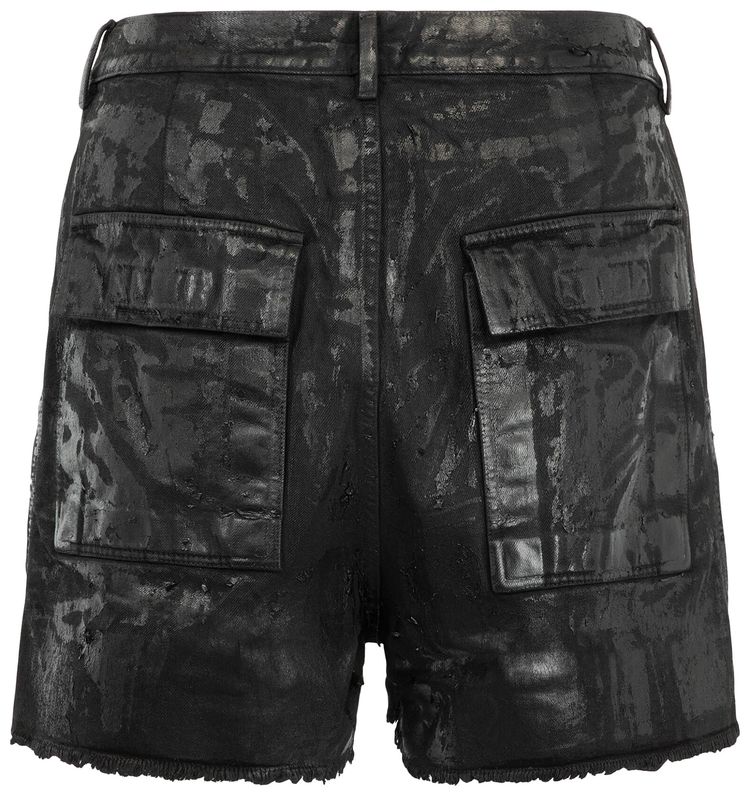 Rick Owens DRKSHDW Bauhaus Shorts Black