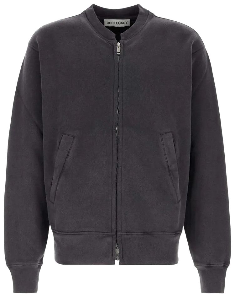 Our Legacy Rift Zip Sweatshirt Relic Plum