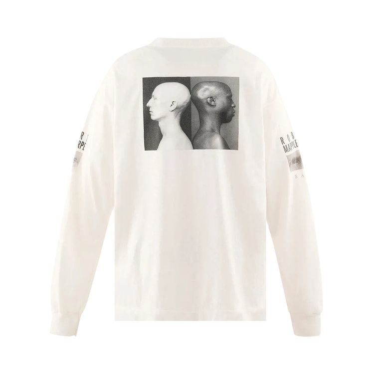 SAINT Mxxxxxx Ken Moody Long Sleeve T Shirt White