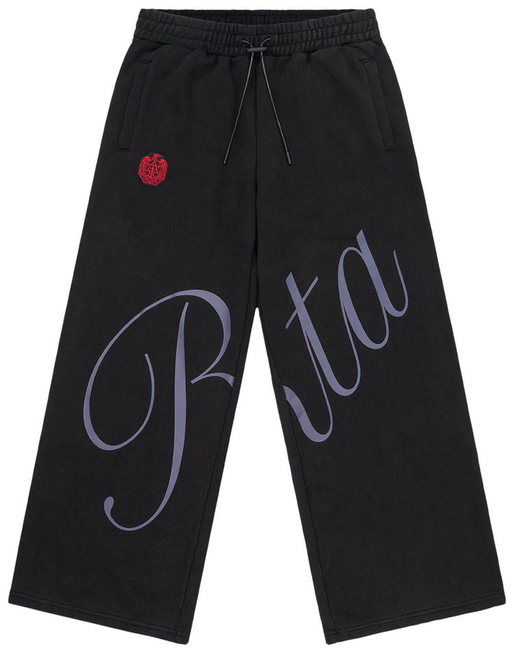 RtA Luxen Baggy Sweatpants Vintage Black Combo