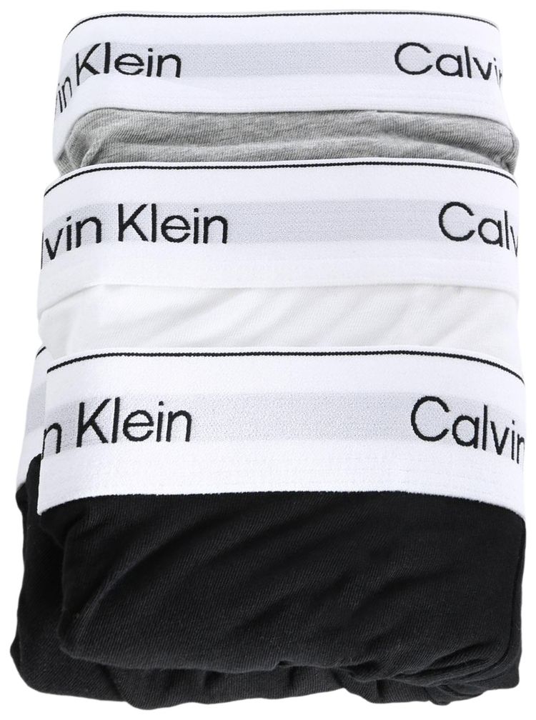 Calvin Klein 3 Pack Boxer Briefs BlackGreyWhite