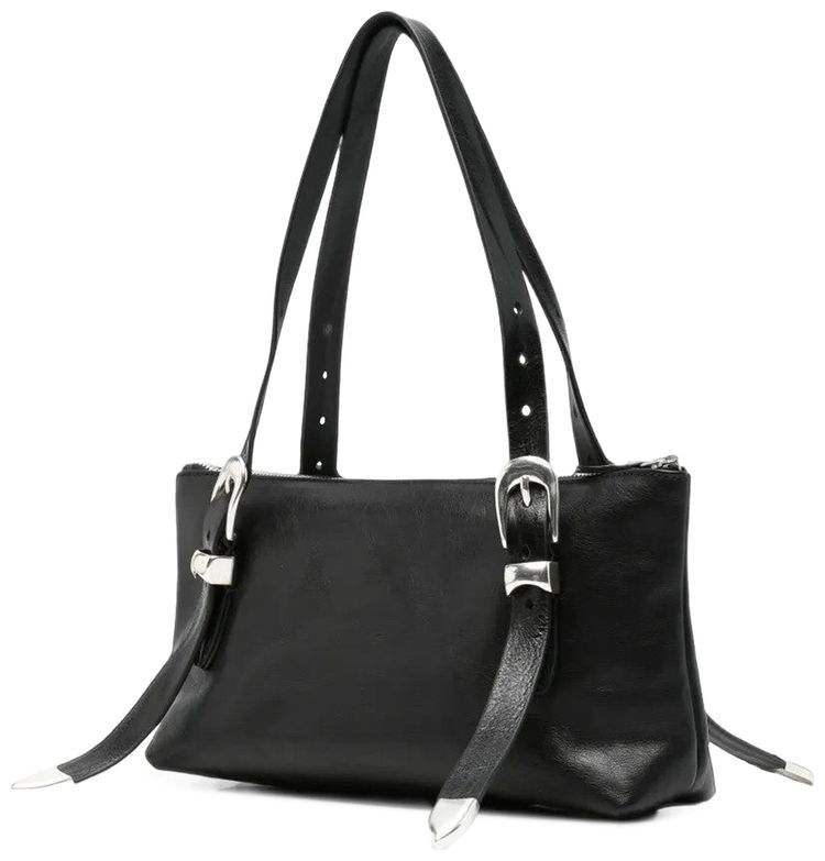 Our Legacy 2 Cm Belt Shoulder Bag Tire Black