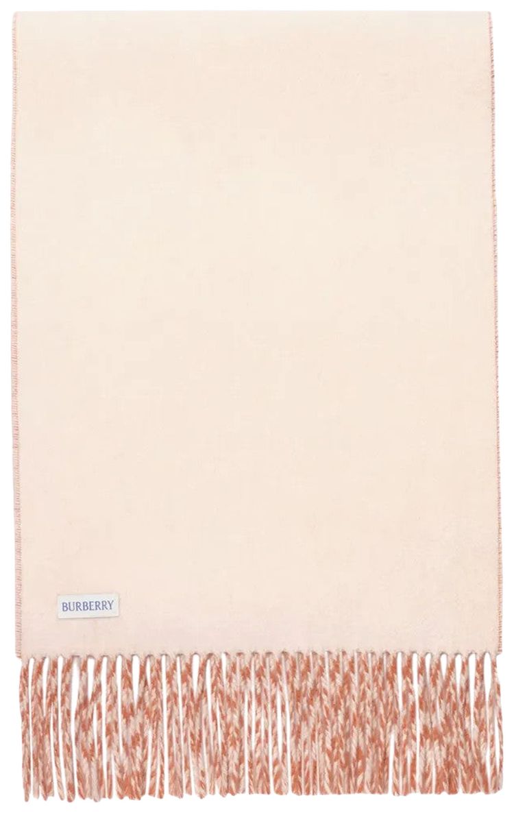 Burberry Mu Sld Ekd Stmp Emb Scarves Clay Pink