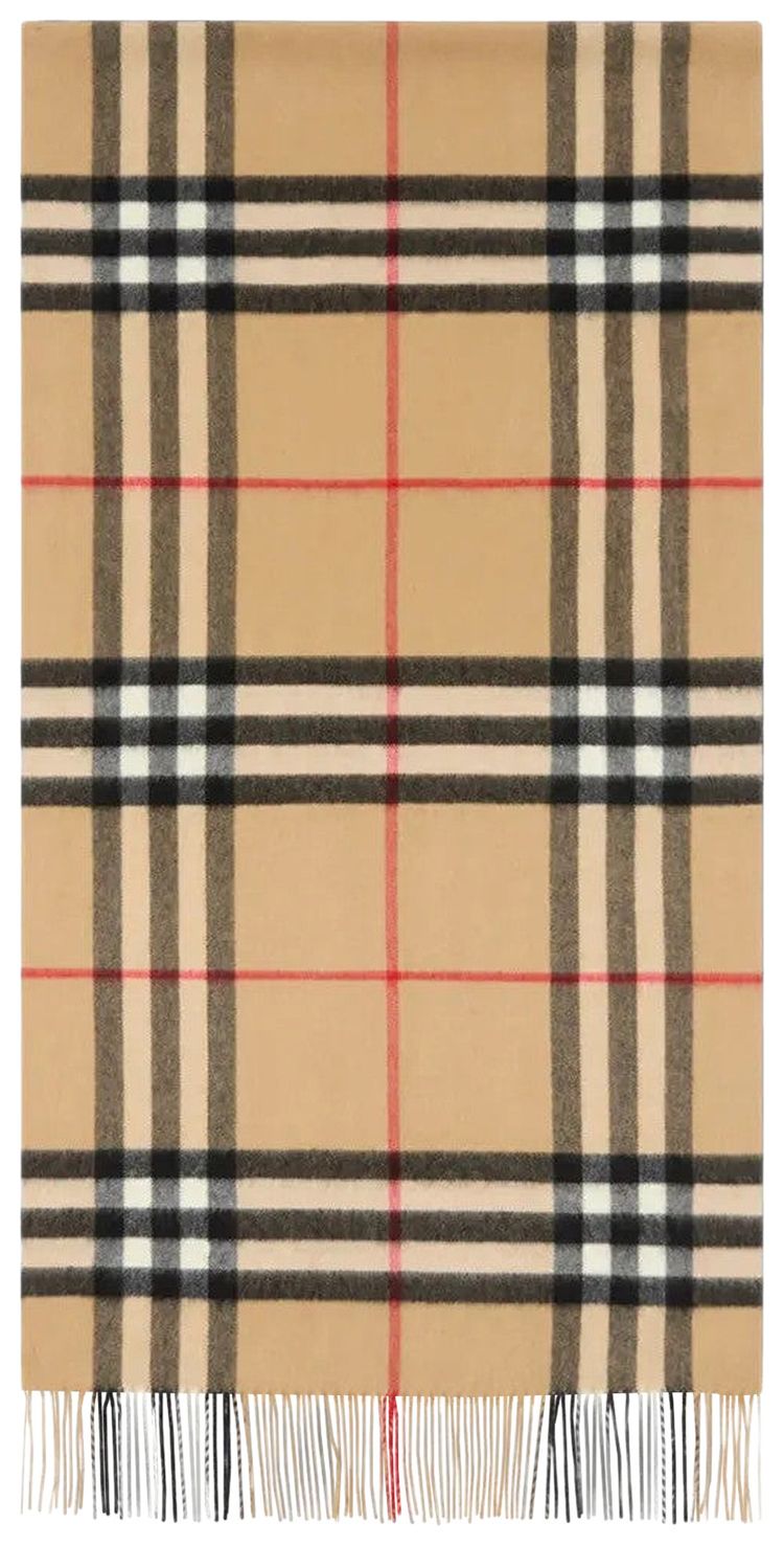 Burberry Mu 200x52 Gc Brs Cs Scarves Archive Beige