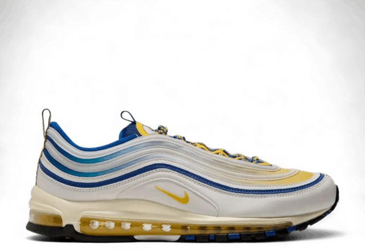Nike Air Max 97 North Carolina AT University Sail Sport Royal Varsity Maize